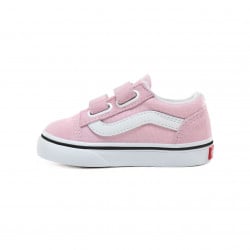 Vans Old Skool V Toddler Shoes Lilac Schnee/True White