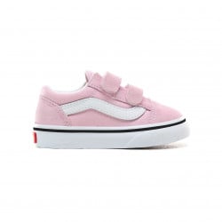 Vans Old Skool V Toddler Shoes Lilac Schnee/True White