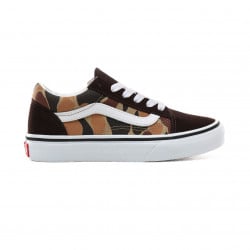 Vans Old Skool Kids Scarpe (Vintage Camo) Chocolate torte/True White