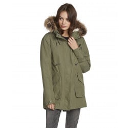 Volcom Less is more Women's Jacket Army Green Combo
