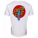 Santa Cruz Rob Dot T-Shirt White