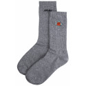 Santa Cruz Dressen Rose Kit Socks  Charcoal Heather