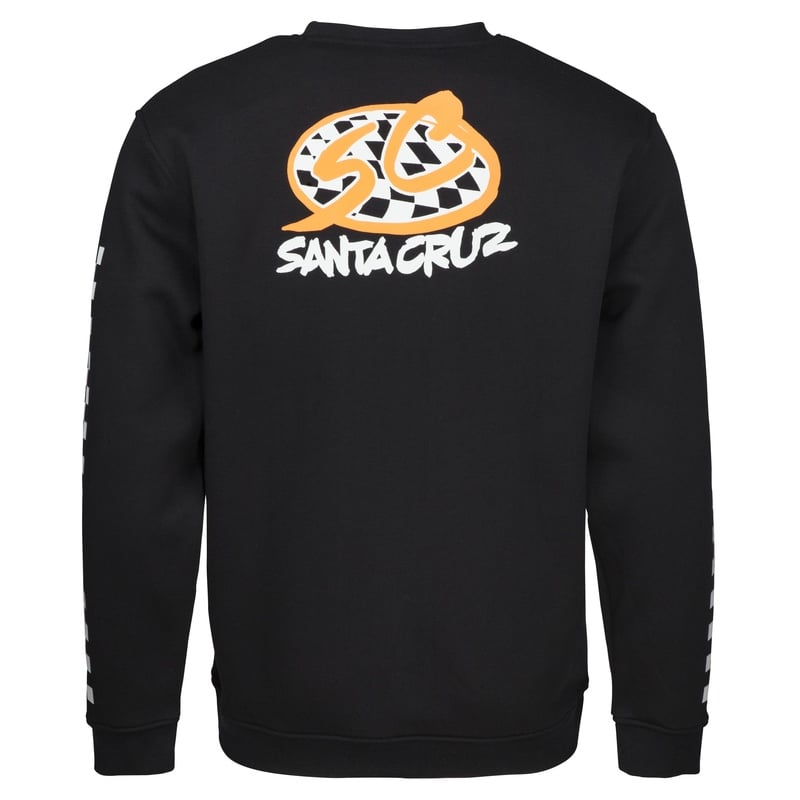 Santa Cruz Pro Series Checker Crew Black