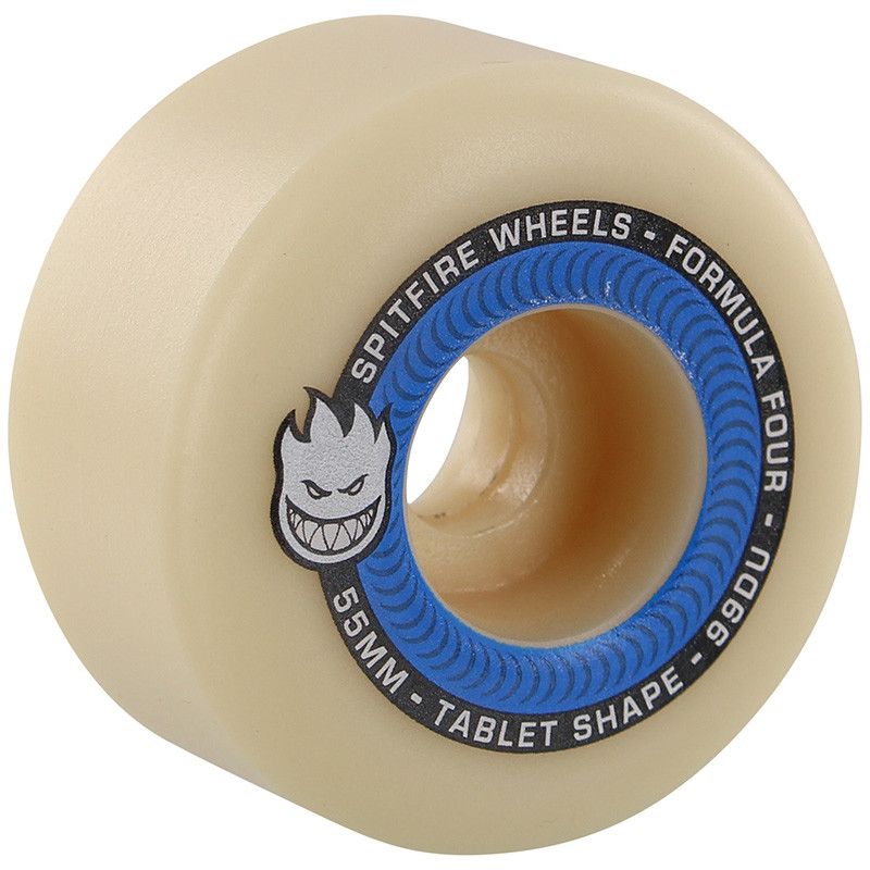 Spitfire Formula Four Tablets Natural 55mm Skateboard Wheels