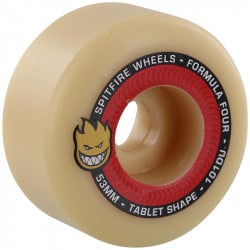 Spitfire Formula Four Tablets Natural 101DU 53mm Skateboard Rollen