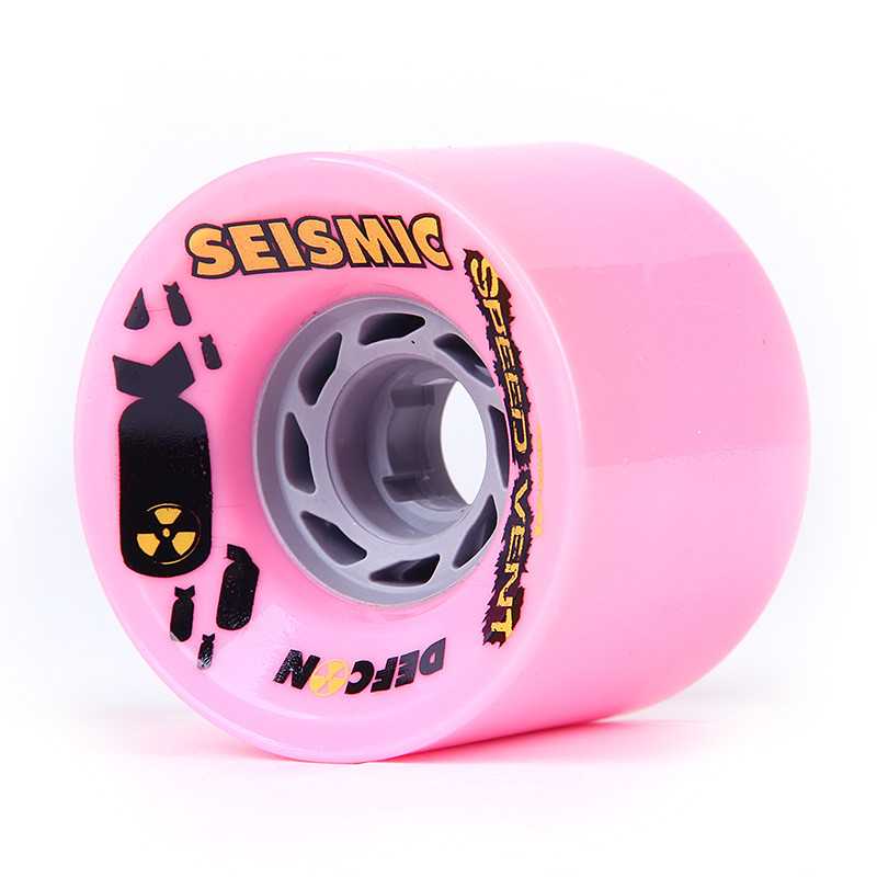 seismic speed vent longboard wheels