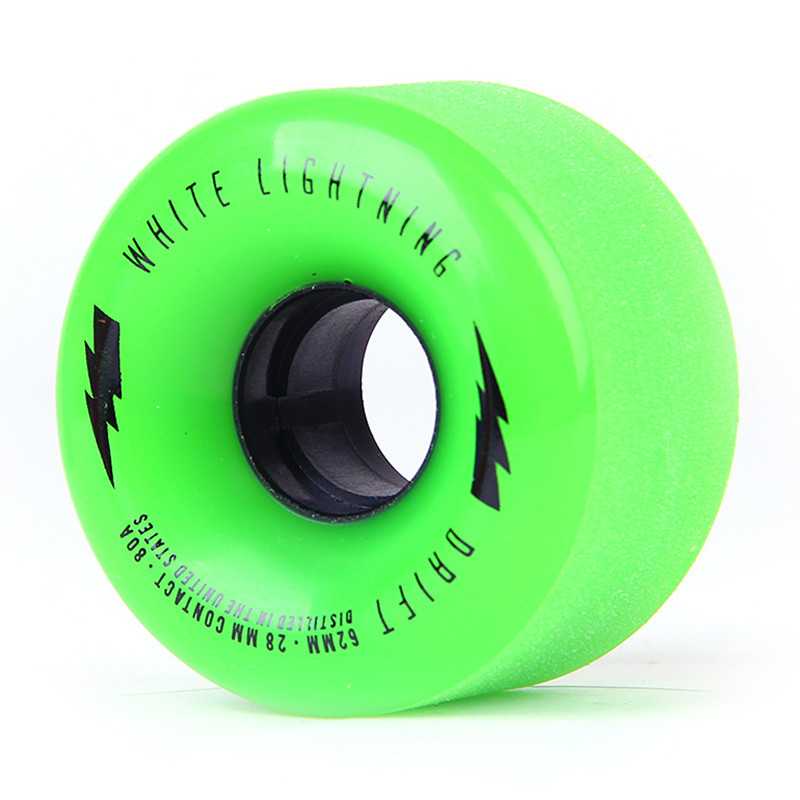 White Lightning Drift 62mm Rollen