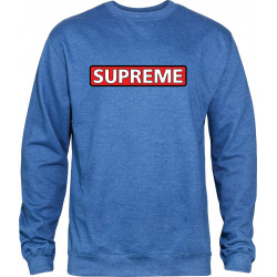 supreme blue crewneck