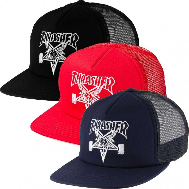 thrasher skate goat hat