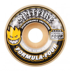 Spitfire Formula Four Conical Yellow 53mm Skateboard Rollen