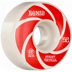 Bones STF Patterns Standard 103A 52mm White Skateboard Rollen