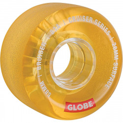 Globe Bruiser Clear Honey 58mm 88a - Cruiser Roues