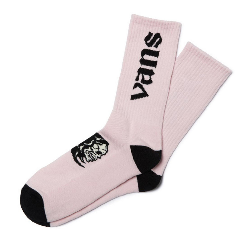 vans pink socks
