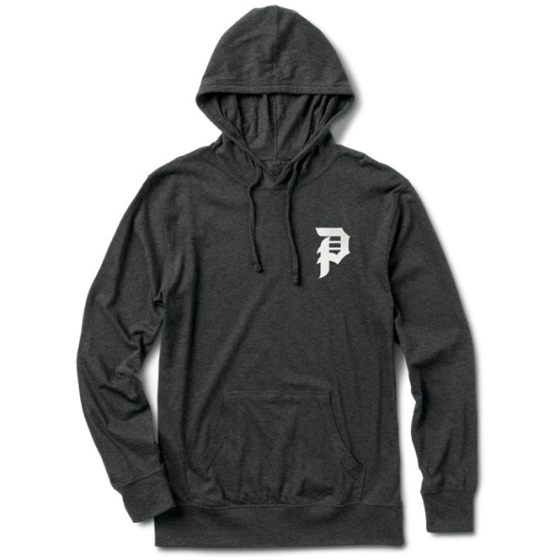 Buy Primitive Dirty P Lightweight Hoodie Charcoal Heather at Sick ...