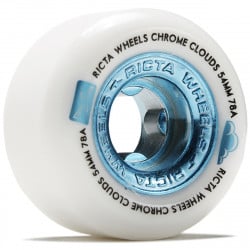 Ricta Chromed Clouds 54mm 78a White Skateboard Wielen