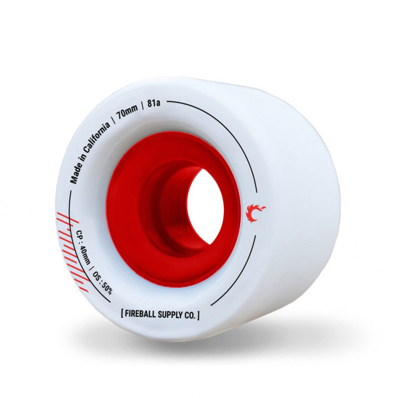 Fireball Tinder 70mm 81a Longboard Wheels