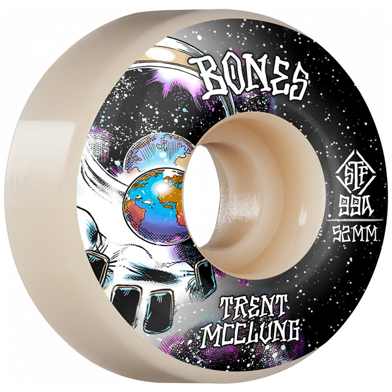 Bones STF Trent McClung Unknown Standard V1 52mm 99A Skateboard Wielen