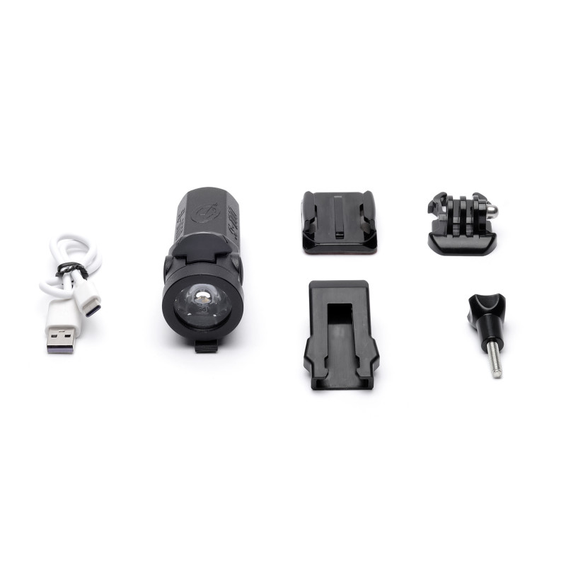 Shredlights SL-1000 Single Pack With Adjustable Casco Mount