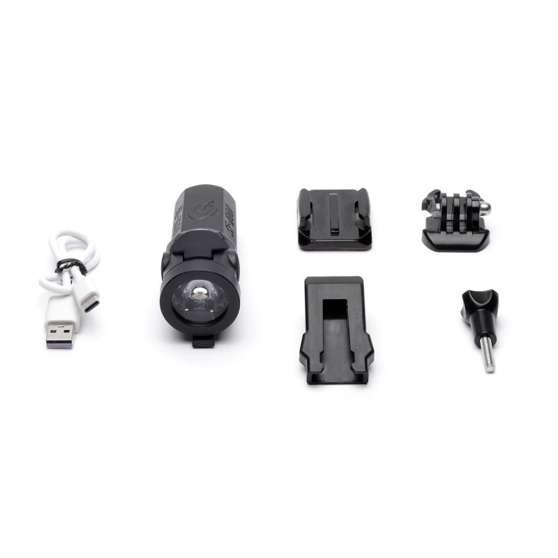 Shredlights SL-1000 Single Pack With Adjustable Helmet Mount