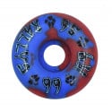 Dogtown K-9 Rallys Red / Blue Swirl 56mm 99a Skateboard Ruedas