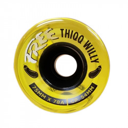 Free Wheels Thiqq Willy 75mm 78A Longboard Wielen