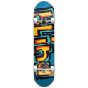 Blind Matte OG Logo First Push Bright 4 Red/Teal 7.75" Skateboard Complete