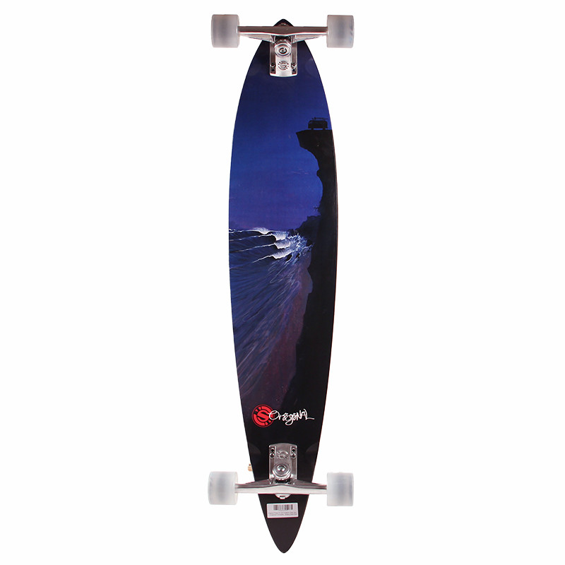 strak In zoomen Ochtend Original Pintail 43 "Surf Graphic" Clear Grip Longboard Complete kopen bij  Sickboards de Longboard winkel