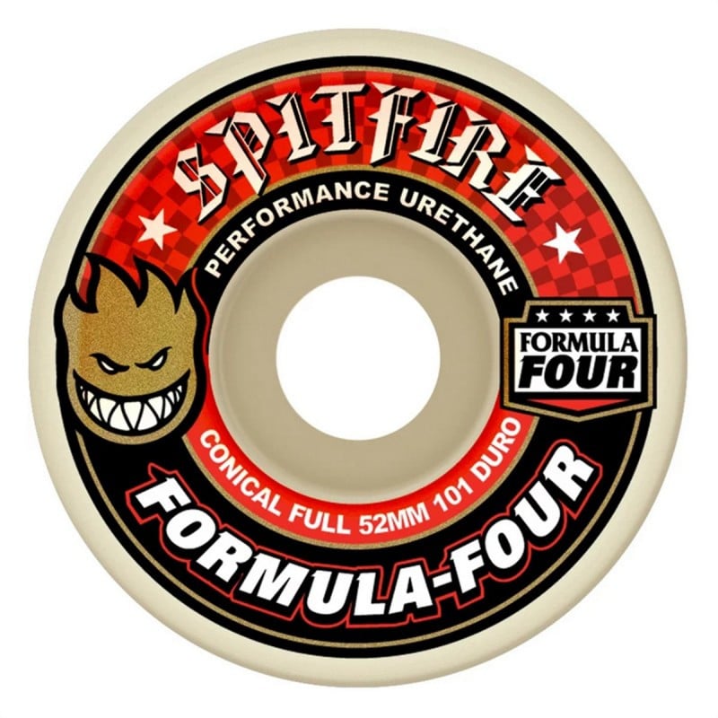 Spitfire Formula Four Conical Full 52mm 101DU Skateboard Ruedas