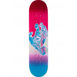 Santa Cruz Iridescent Hand Hard Rock Maple 7.75" Skateboard Deck