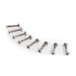 Carver 1.25" Zinc Plated Hardware Set