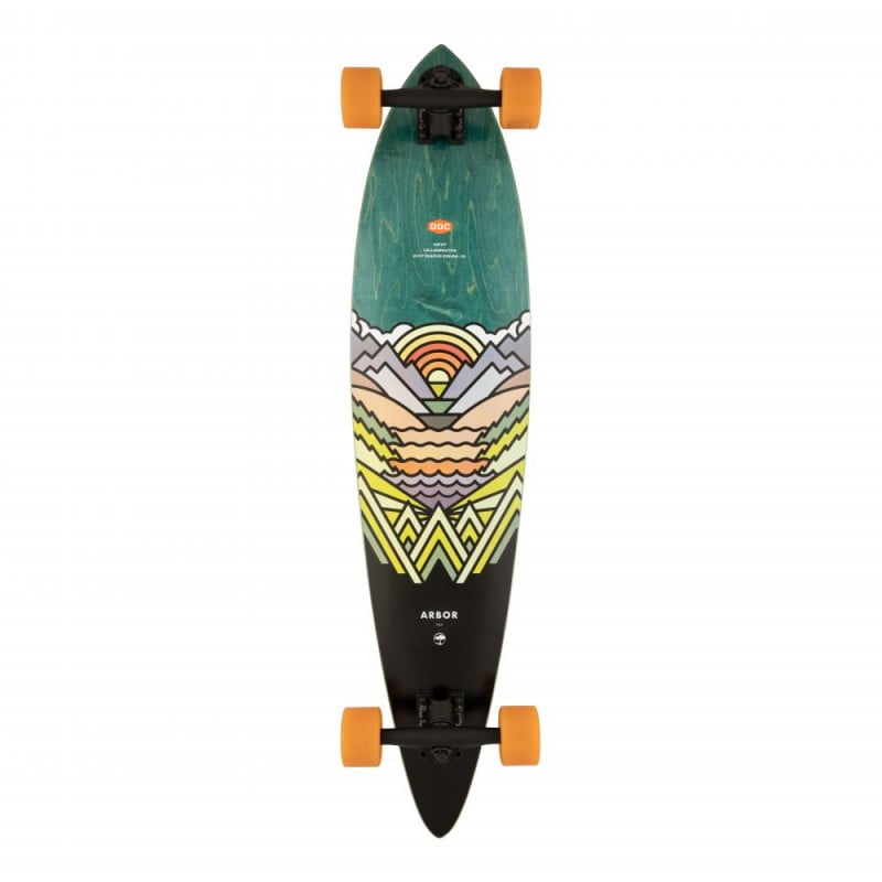 Arbor Fish 37" Longboard Complete