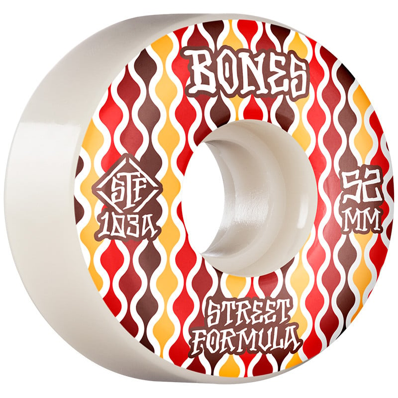 Bones STF Retros V2 Locks 52mm 103A Skateboard Roues