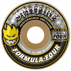 Spitfire Formula Four Conical 52mm 99DU Skateboard Wielen