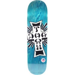 Dogtown Street Cross Silver Cross 8.25" Skateboard Deck