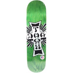 Dogtown Street Cross Silver Cross 8.25" Skateboard Deck