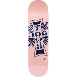 Dogtown Street Cross Silver Cross 8.25" Skateboard Deck