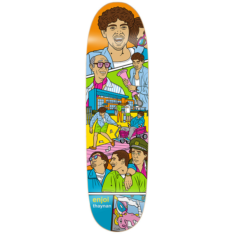 Enjoi Thaynan Weekend At Louies R7 8.5" Skateboard Deck