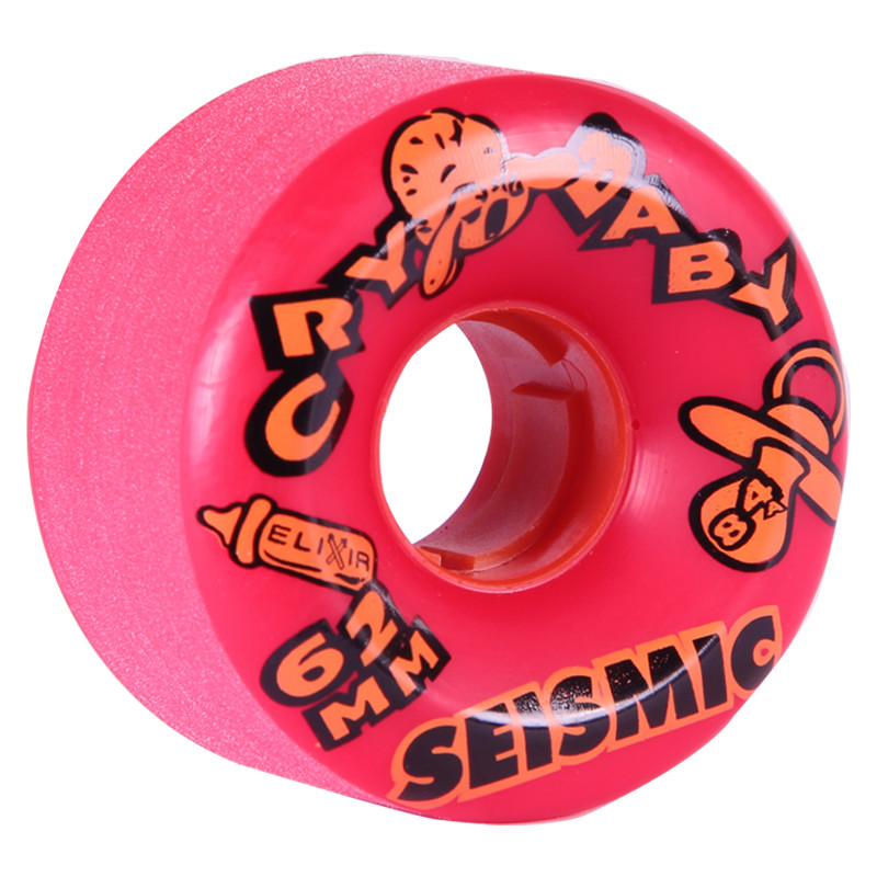 Seismic Cry Baby 62mm Longboard Wheels