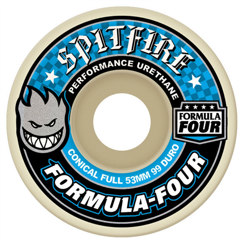 Spitfire Formula Four Conical Full D 53mm 99DU Skateboard Wielen