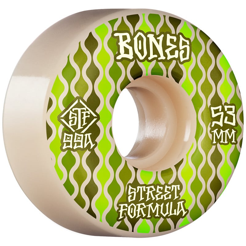 Bones STF Retros V2 Locks 53mm 99A Skateboard Wheels