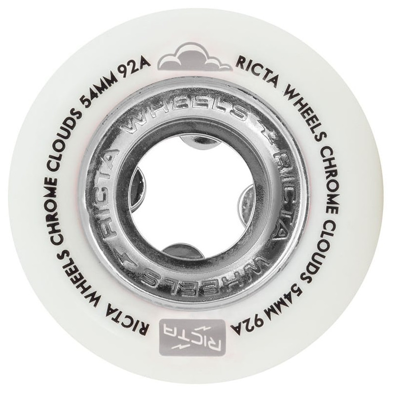 Ricta Chrome Clouds 54mm 92A Skateboard Wheels