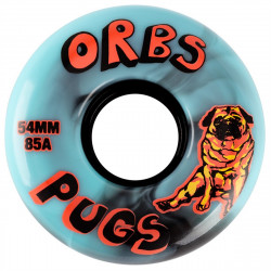 Orbs Pugs Conical 54mm 85A Skateboard Wielen