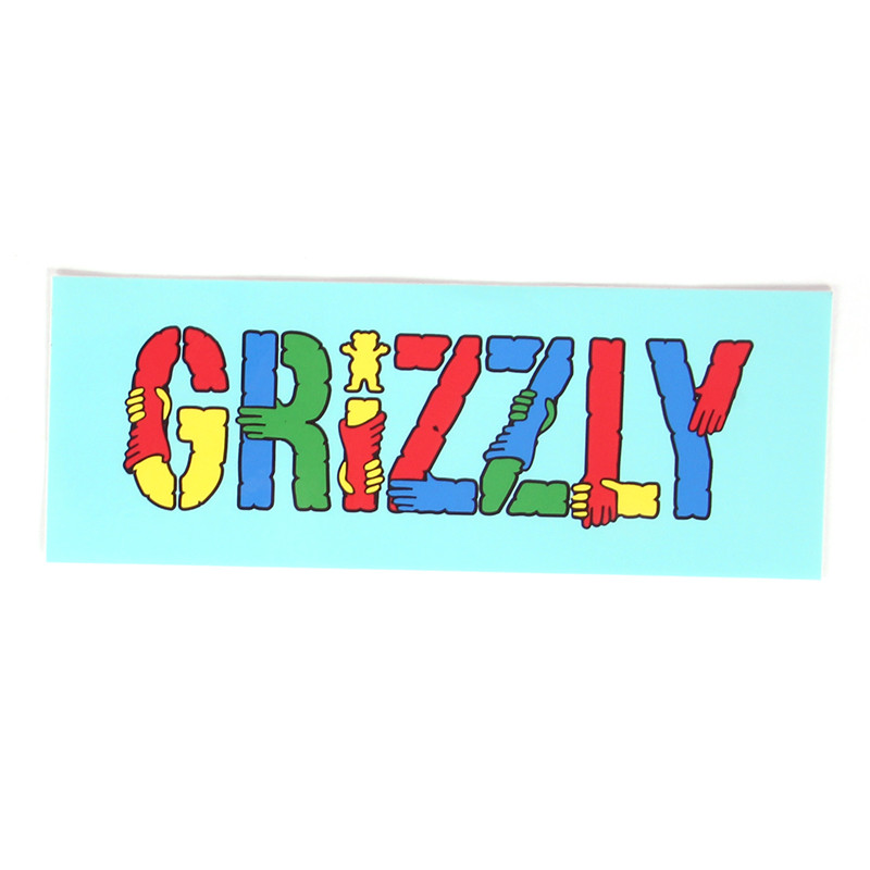 Grizzly XL Stamp Sticker