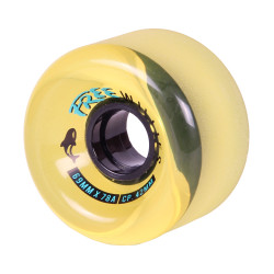 Free Wheels Willies 69mm 78A Longboard Rollen