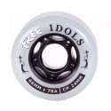 Free Wheels Smoke Idols 66mm 78A Longboard Rollen