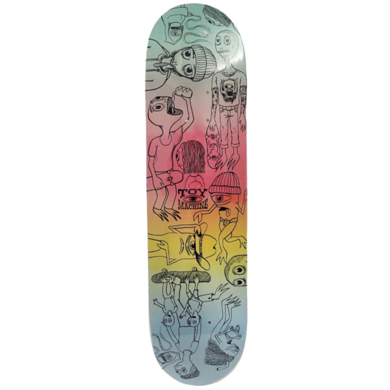 Toy Machine Characaters II 8.0" Skateboard Deck