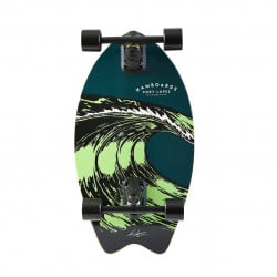 Hamboards Twisted Fin 26" Surfskate Complete