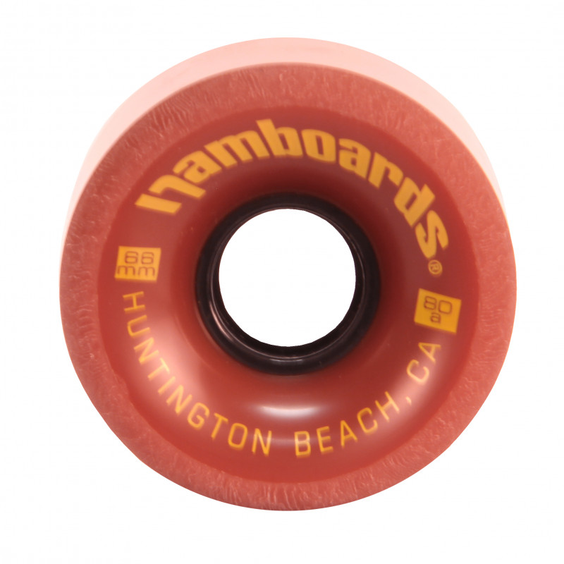 Hamboards PU 66mm 80A Longboard Roues