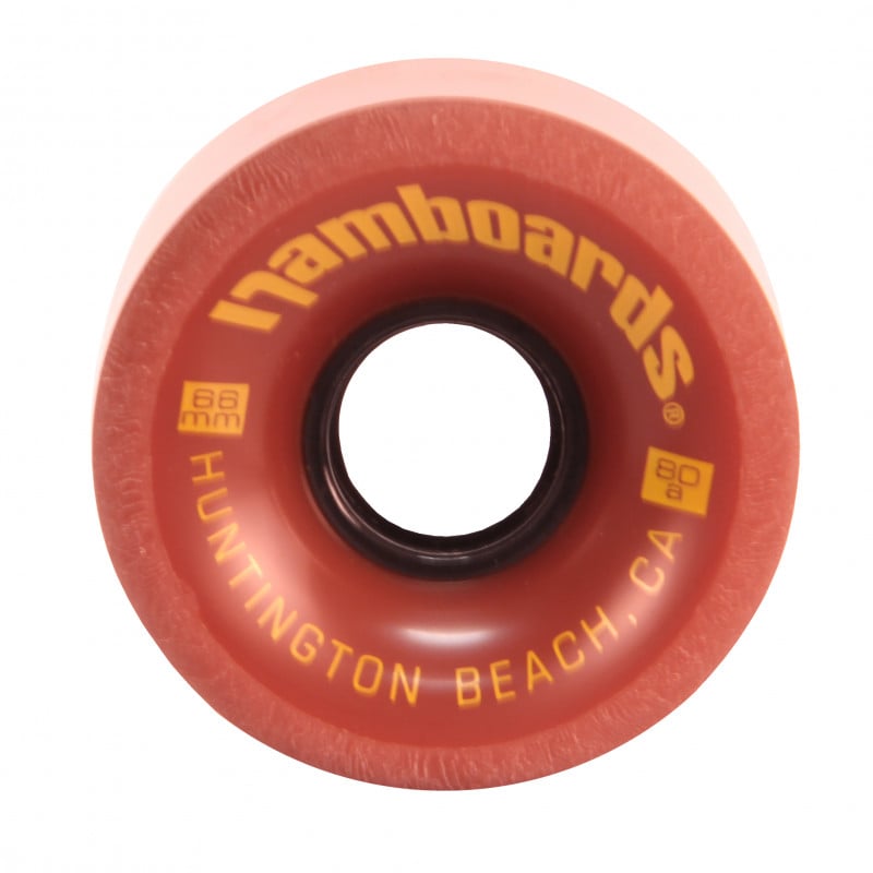 Hamboards PU 66mm 80A Longboard Ruedas