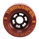 Hamboards PU 90mm 80A Longboard Rollen